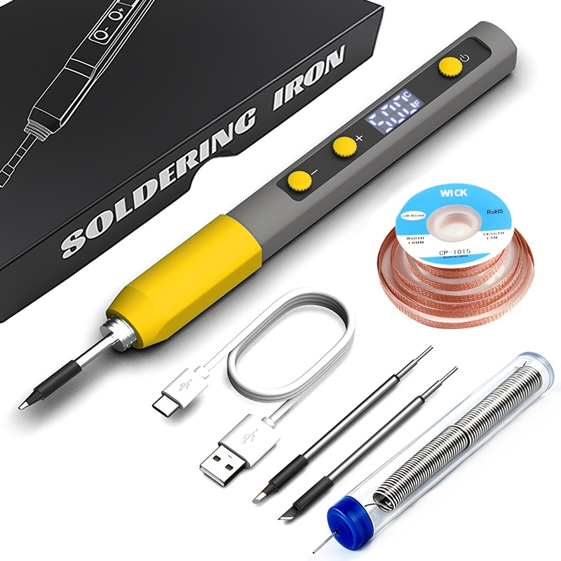 Useful Diy Electronics - Digitale USB-soldeerbout, 200-500 ℃ , Multifunctionele