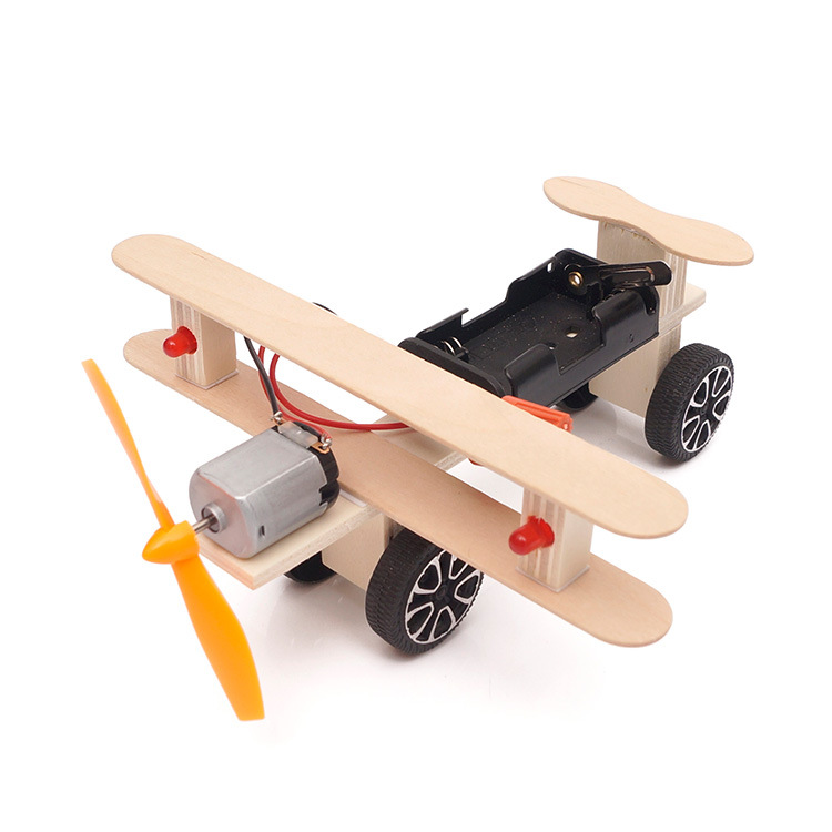 Diy Electronics Projects For Kids - DIY Kit Vliegtuig Auto Wetenschapsexperiment Kinderen