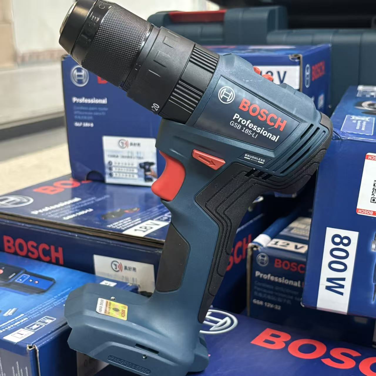 Bosch Drill Gsb 18V - Bosch GSB 185-LI 18V draadloze slagboormachine