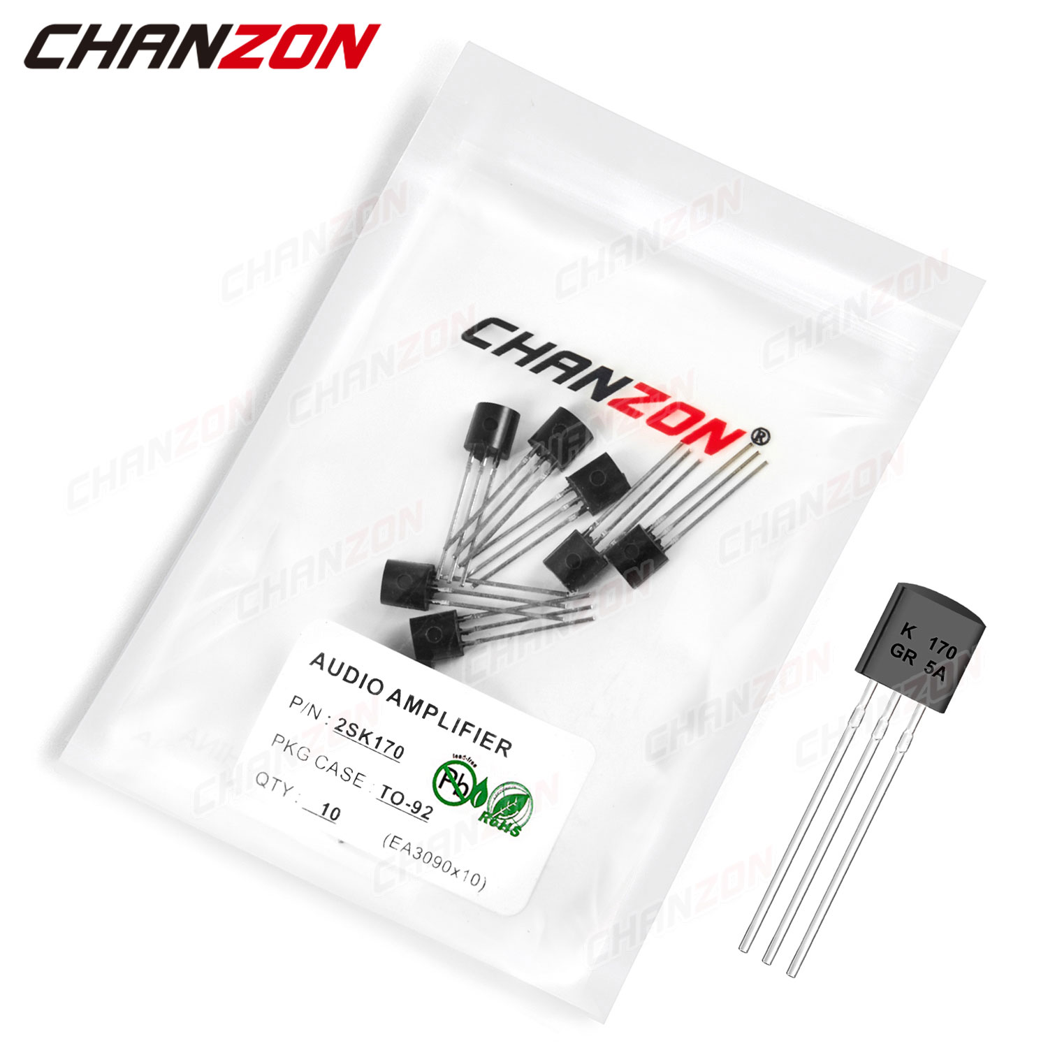 Diy Electronics For Sale - 10Pcs 2SK170 Om-92 Audio Versterker Transistor