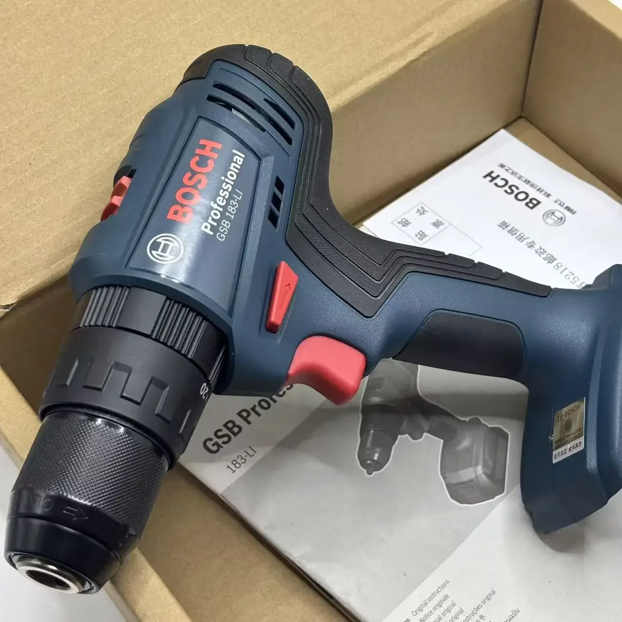 Bosch Drill Gsb 18V - Bosch GSB 183-LI 18V accuboormachine met