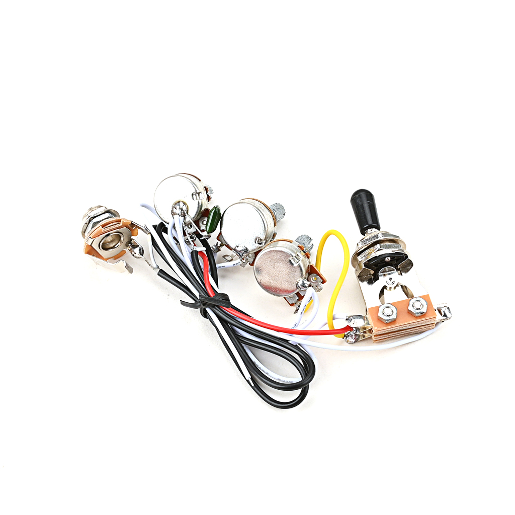 Diy Electric Guitar Electronics - Elektrische Gitaar 2V1T Voorgemonteerde Kabelboom 3-Weg