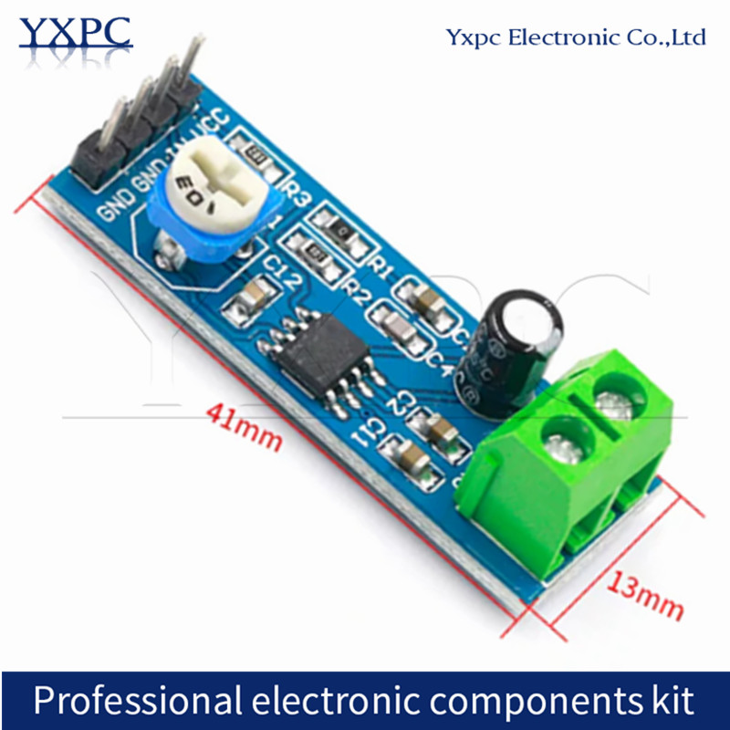 Diy Audio Electronics Projects - LM386 Audioversterkermodule 200x Gain 8 Ohm