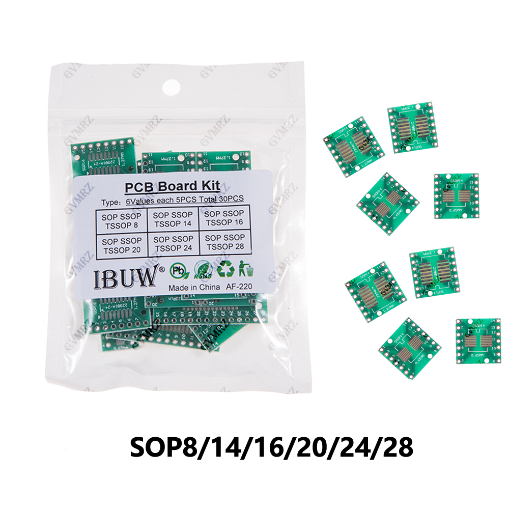 Diy Electronics Gadget - 30PCS 6 Waarden SOP SSOP TSSOP