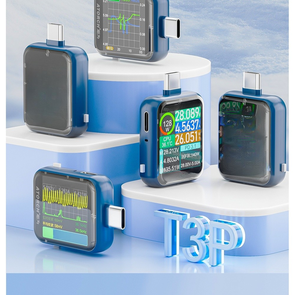 ATORCH T3P USB-vermogensmeter  - Logic Analyzer Usb recensie en prijs