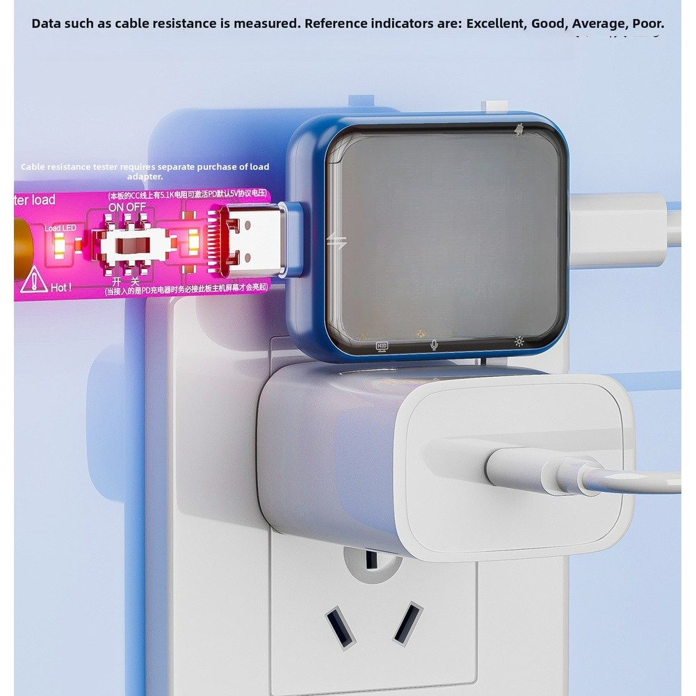 ATORCH T3P USB-vermogensmeter  - Logic Analyzer Usb recensie en prijs