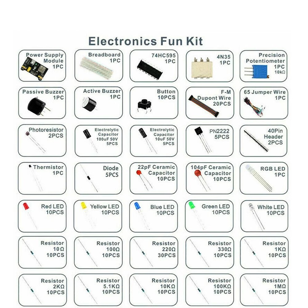 DIY Project Starter Kit voor A - Diy Electronics Breadboard recensie en prijs
