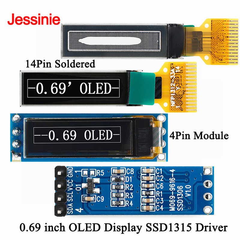 0,69 inch OLED-display 0,69''  - I2C Lcd Display recensie en prijs