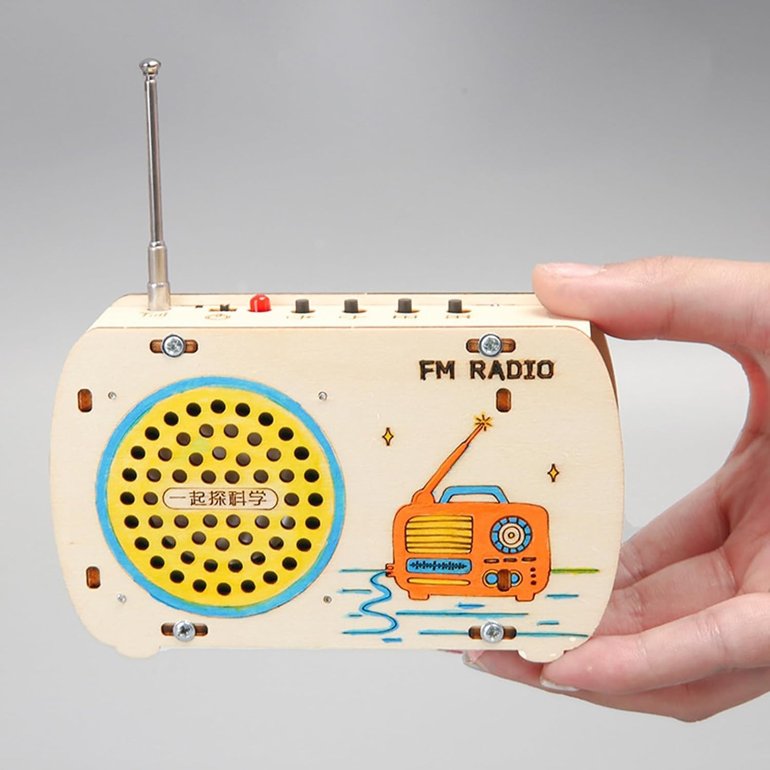 FM-radio-set voor kinderen, ST - Diy Electronics Projects For Kids recensie en prijs