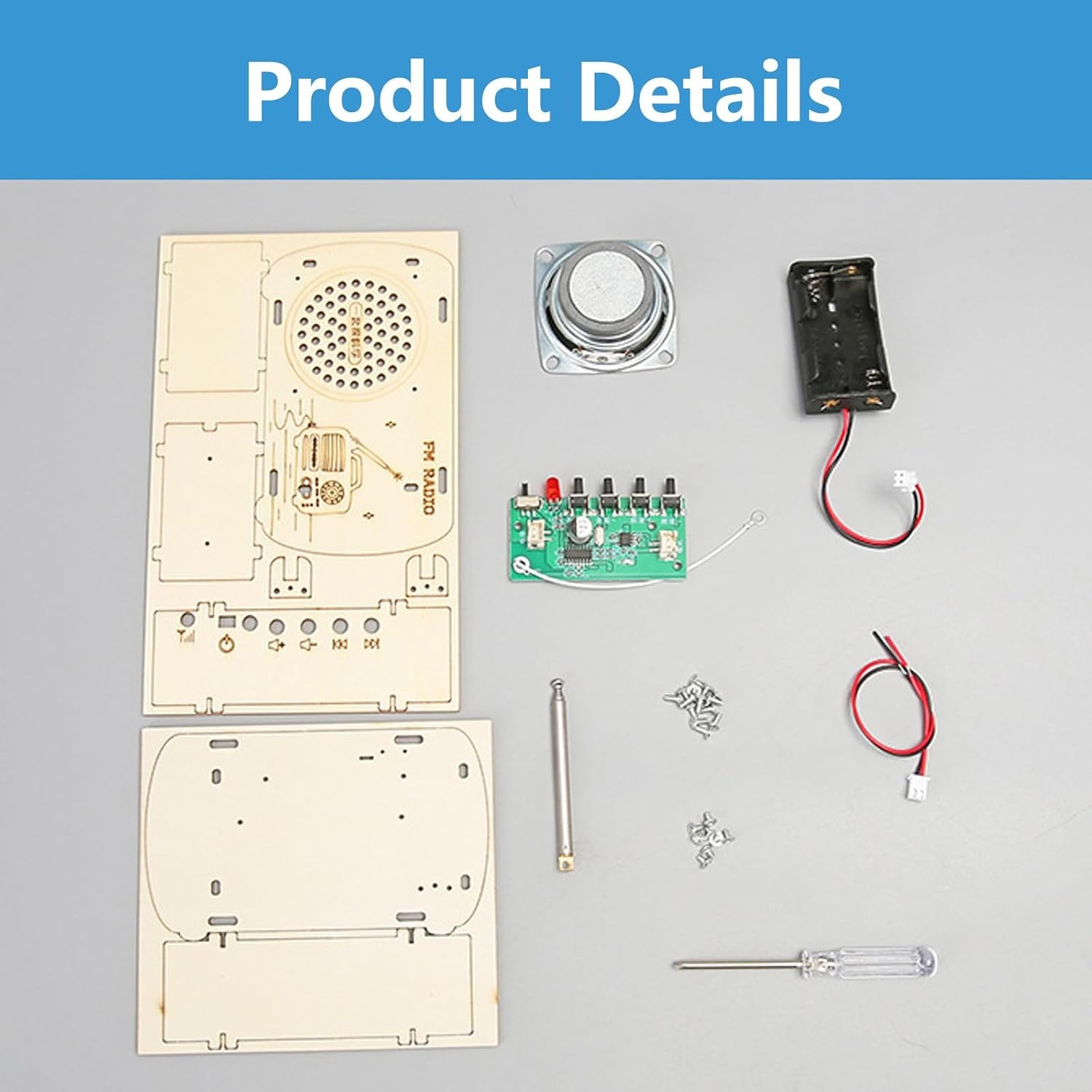 FM-radio-set voor kinderen, ST - Diy Electronics Projects For Kids recensie en prijs