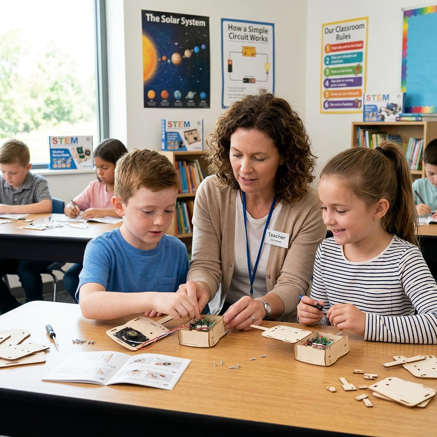 FM-radio-set voor kinderen, ST - Diy Electronics Projects For Kids recensie en prijs