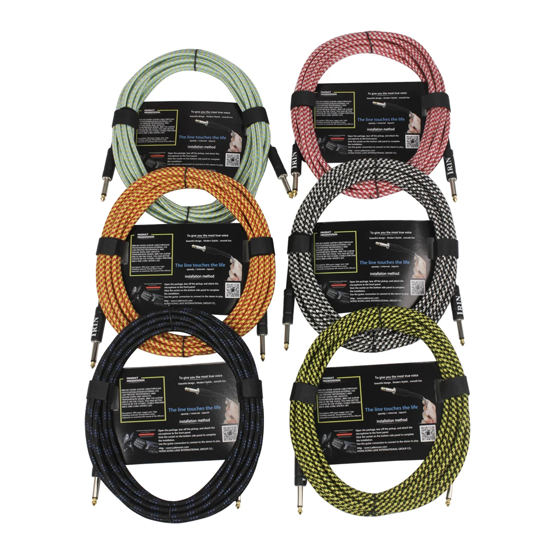 Irin 3M/6M/10M Audiokabel 6.5M - Diy Electric Guitar Electronics recensie en prijs