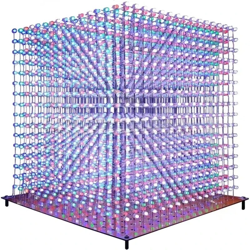 3 D16mini Light Cube Kit 16x16 - Diy For Electronics recensie en prijs