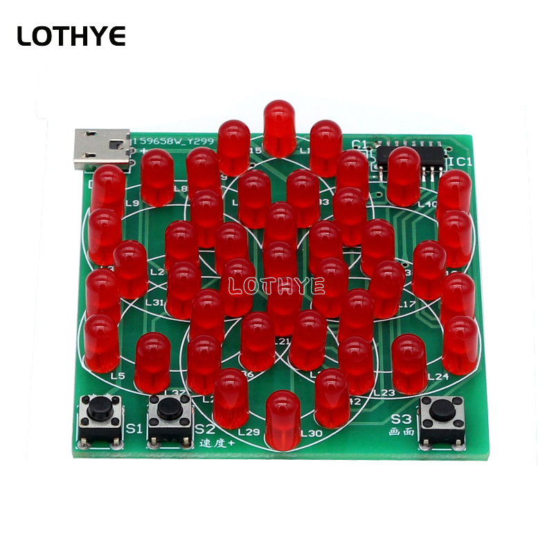 43 Led Multi-Stijl Patroon Ele - Diy Electronics Gadget recensie en prijs