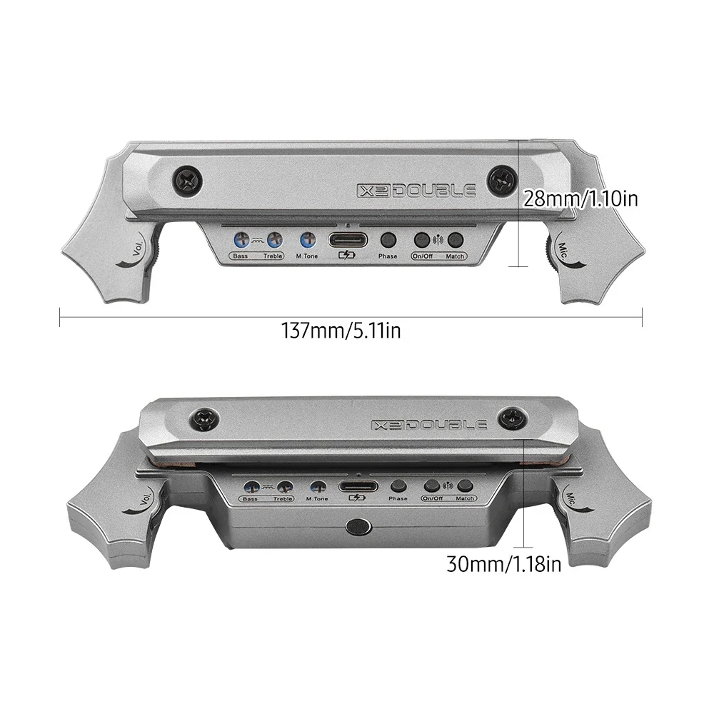 DOUBLE X2 Gitaar Draadloze Pic - Diy Electric Guitar Electronics recensie en prijs