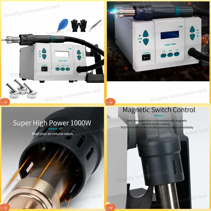 Heteluchtpistool BGA Rework St - Diy Soldering Station No Electronics recensie en prijs