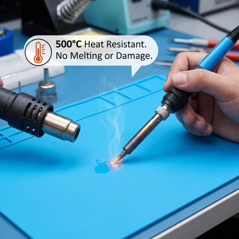 Siliconen reparatiemat, warmte - Diy Soldering Station No Electronics recensie en prijs