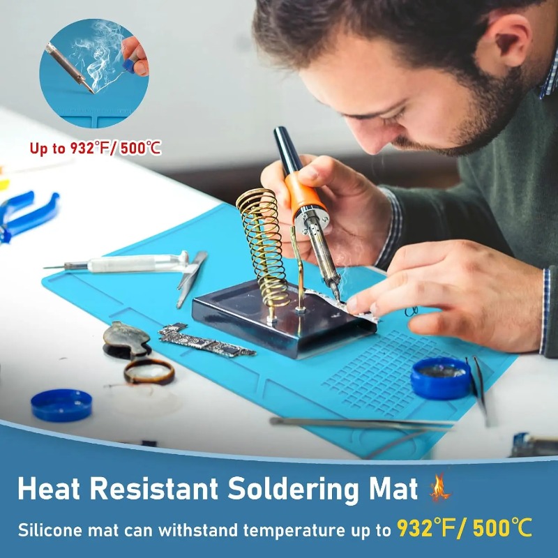 Siliconen reparatiemat, warmte - Diy Soldering Station No Electronics recensie en prijs