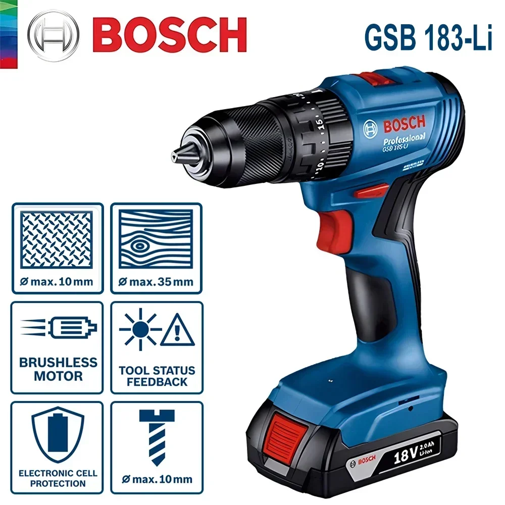 Bosch GSB183-LI 18V accuboorma - Bosch Drill Gsb 18V recensie en prijs
