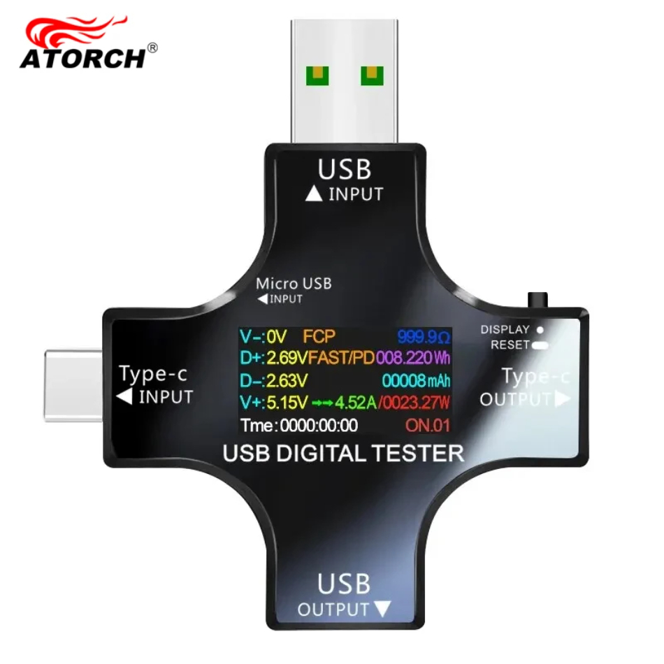 USB-tester DC Type-C PD Digita - Logic Analyzer Usb recensie en prijs