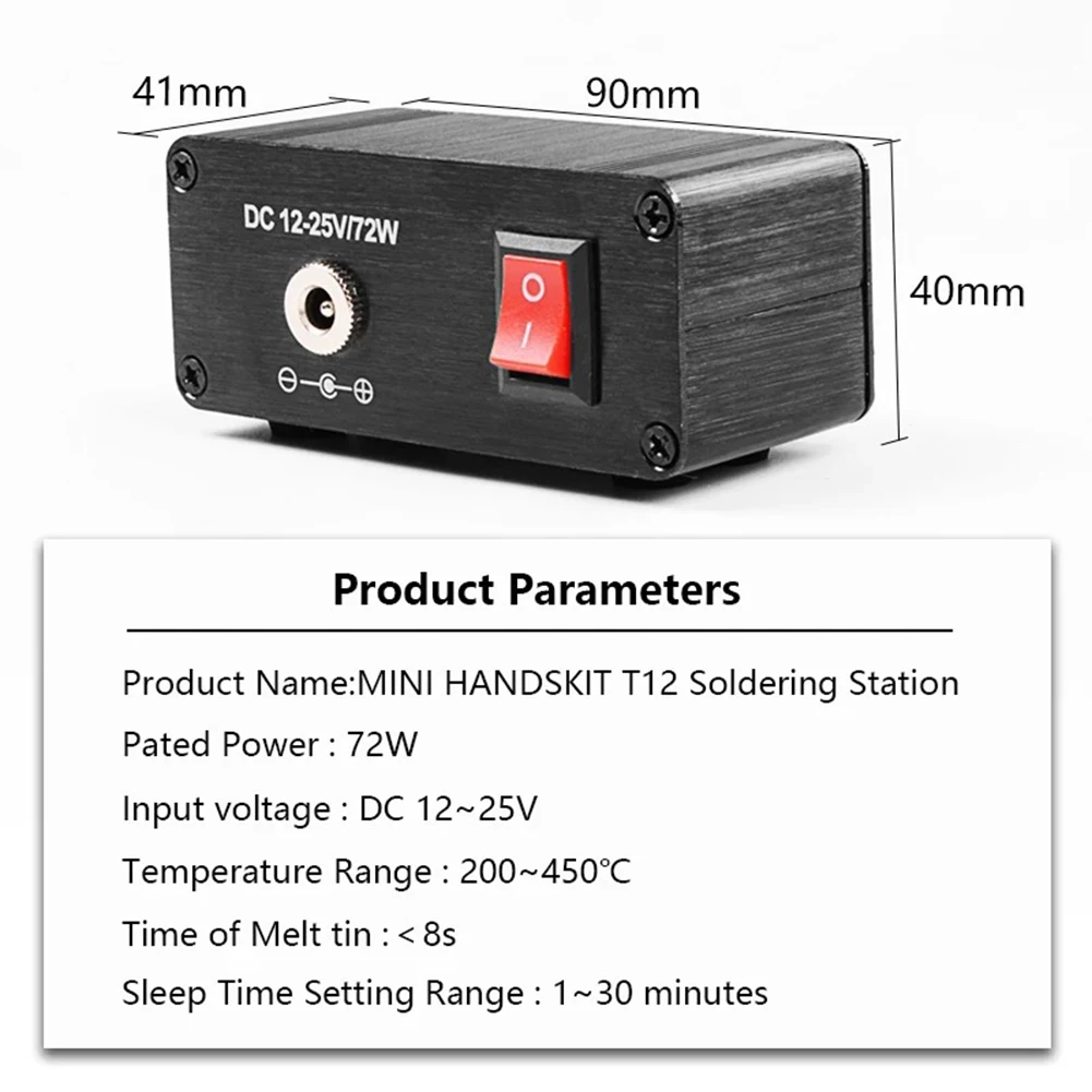 Digitale T12 soldeerstation me - Diy Soldering Station No Electronics recensie en prijs