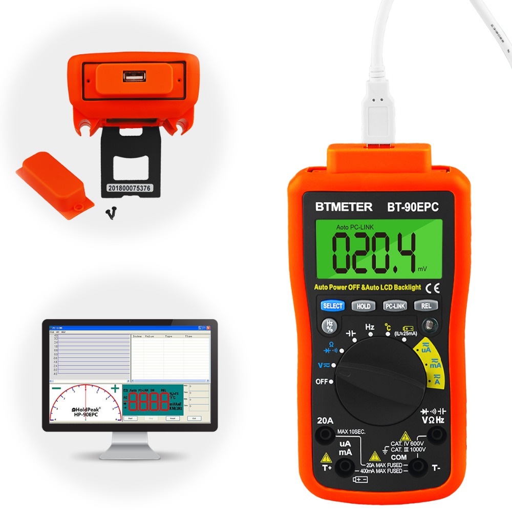 BT-90EPC Digitale Multimeter A - Logic Analyzer Usb recensie en prijs