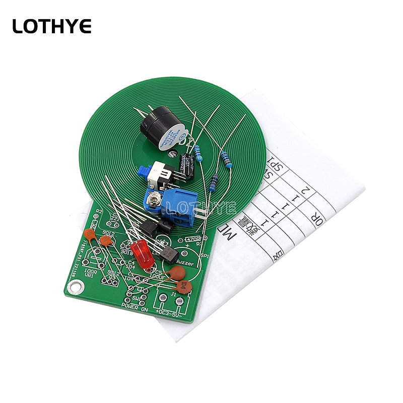 DC 3 V-5 V Metaaldetector Kit  - Diy Electronics Gadget recensie en prijs