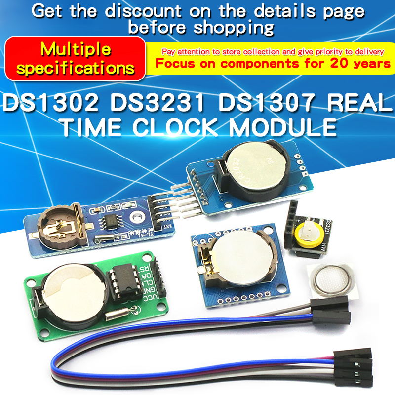 1PCS DS1302/DS1307/PCF8563/DS3 - Rtc Module Ds3231 recensie en prijs