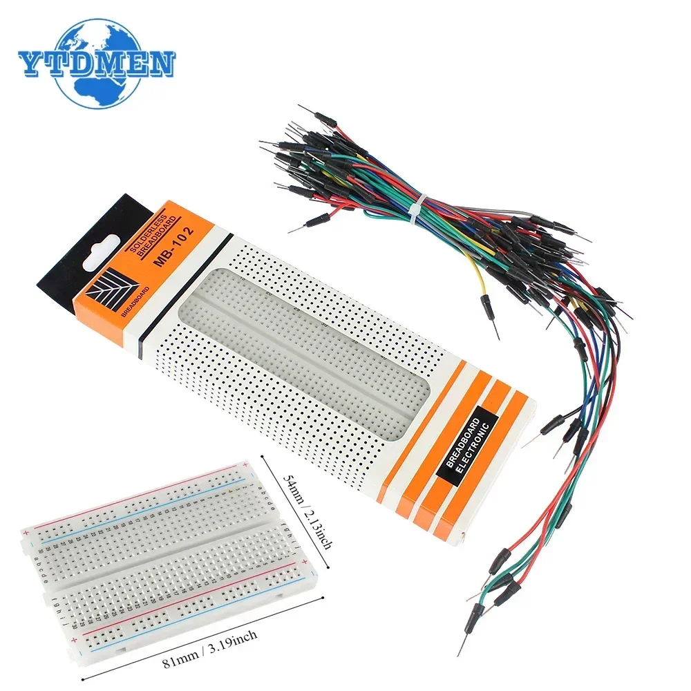 MB-102 Broodplank 400 830 Punt - Diy Electronics Breadboard recensie en prijs