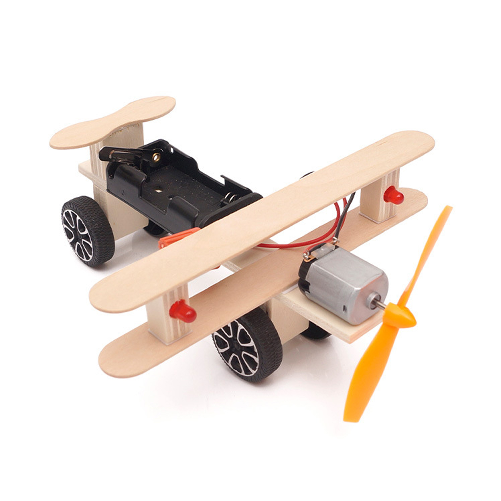 DIY-kit Vliegtuig Auto Wetensc - Diy Electronics Projects For Kids recensie en prijs