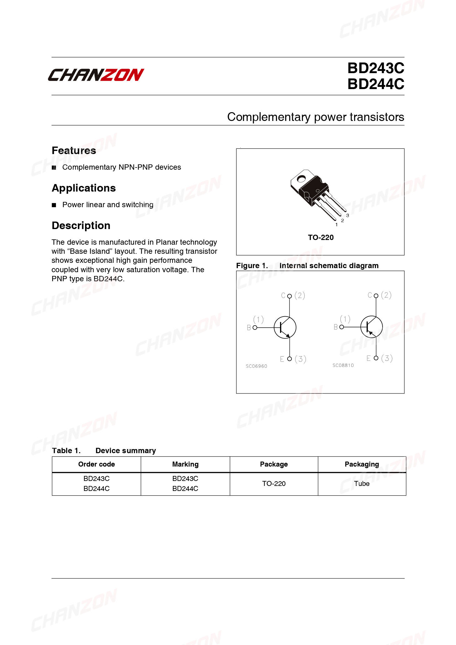 10Pcs BD243C Om-220 BD243 Powe - Diy Electronics For Sale recensie en prijs
