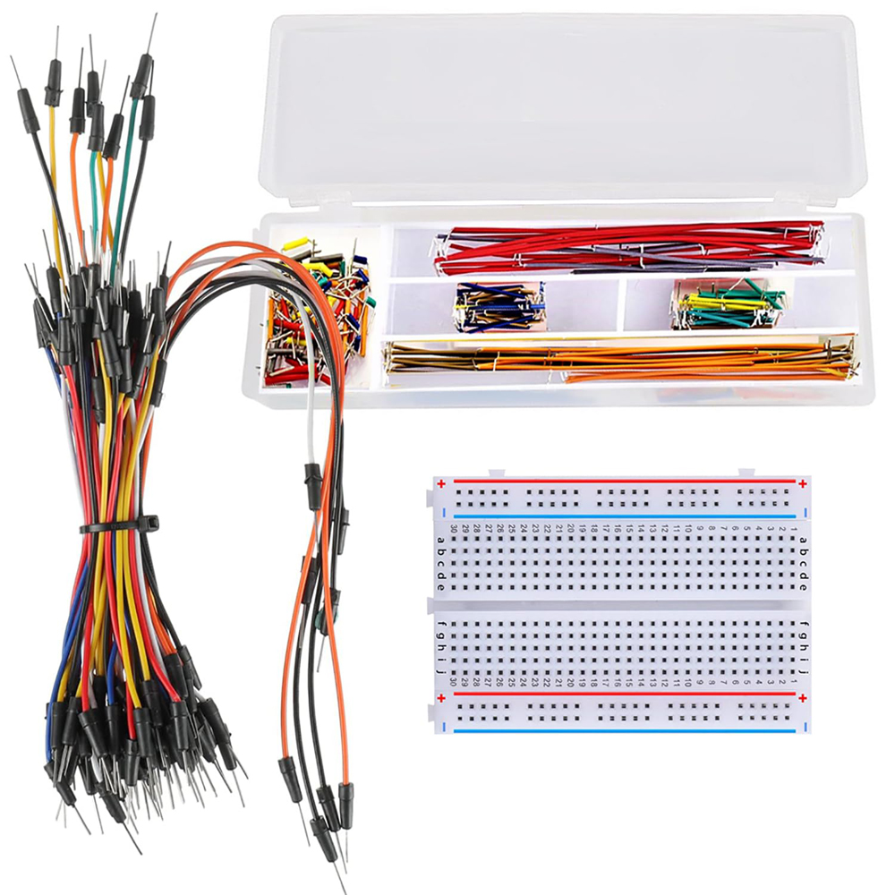 Broodplank Jumper Wire Kit met - Diy Electronics Breadboard recensie en prijs