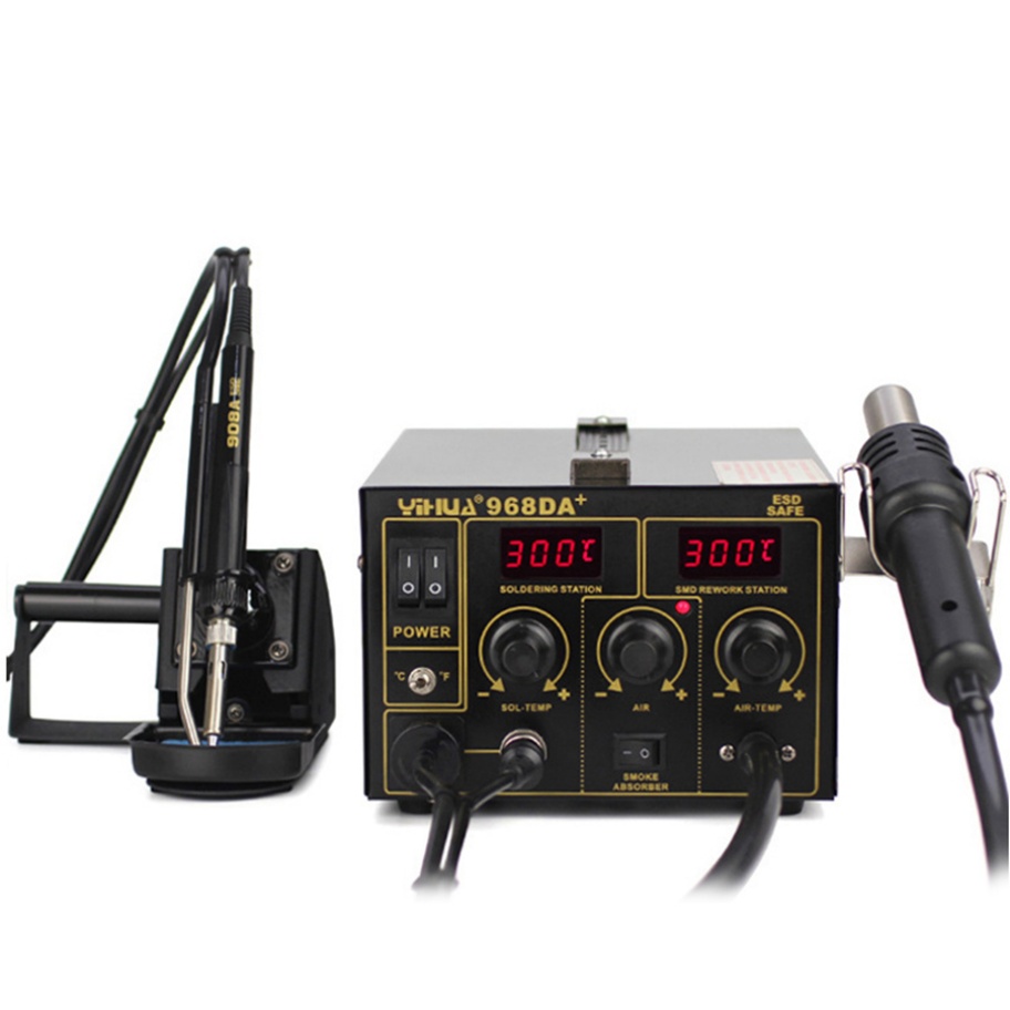 Intelligent 968DA+ 3-in-1 Hete - Hot Air Rework Station recensie en prijs