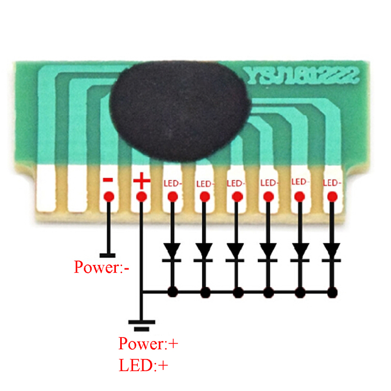 【LM】Hot Sale 10 stks DIY 6-LED - Diy Electronics For Sale recensie en prijs